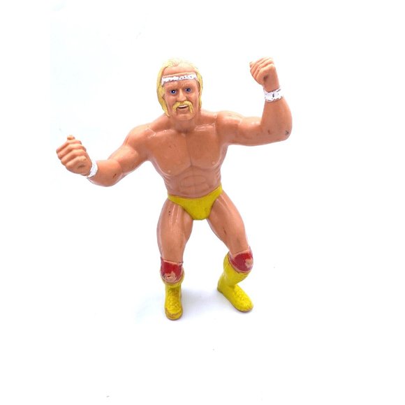 VINTAGE 1984 WWF Halk Hogan LJN Titian Sports Wresting Figure - Picture 1 of 6
